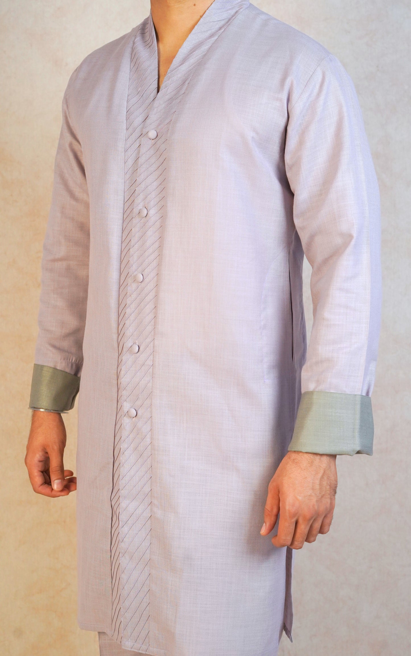Shaan Kurta Set - Lilac