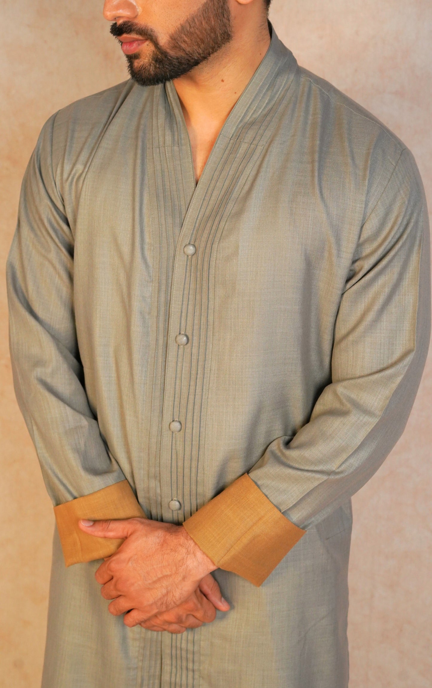 Shaan Kurta Set - Grey