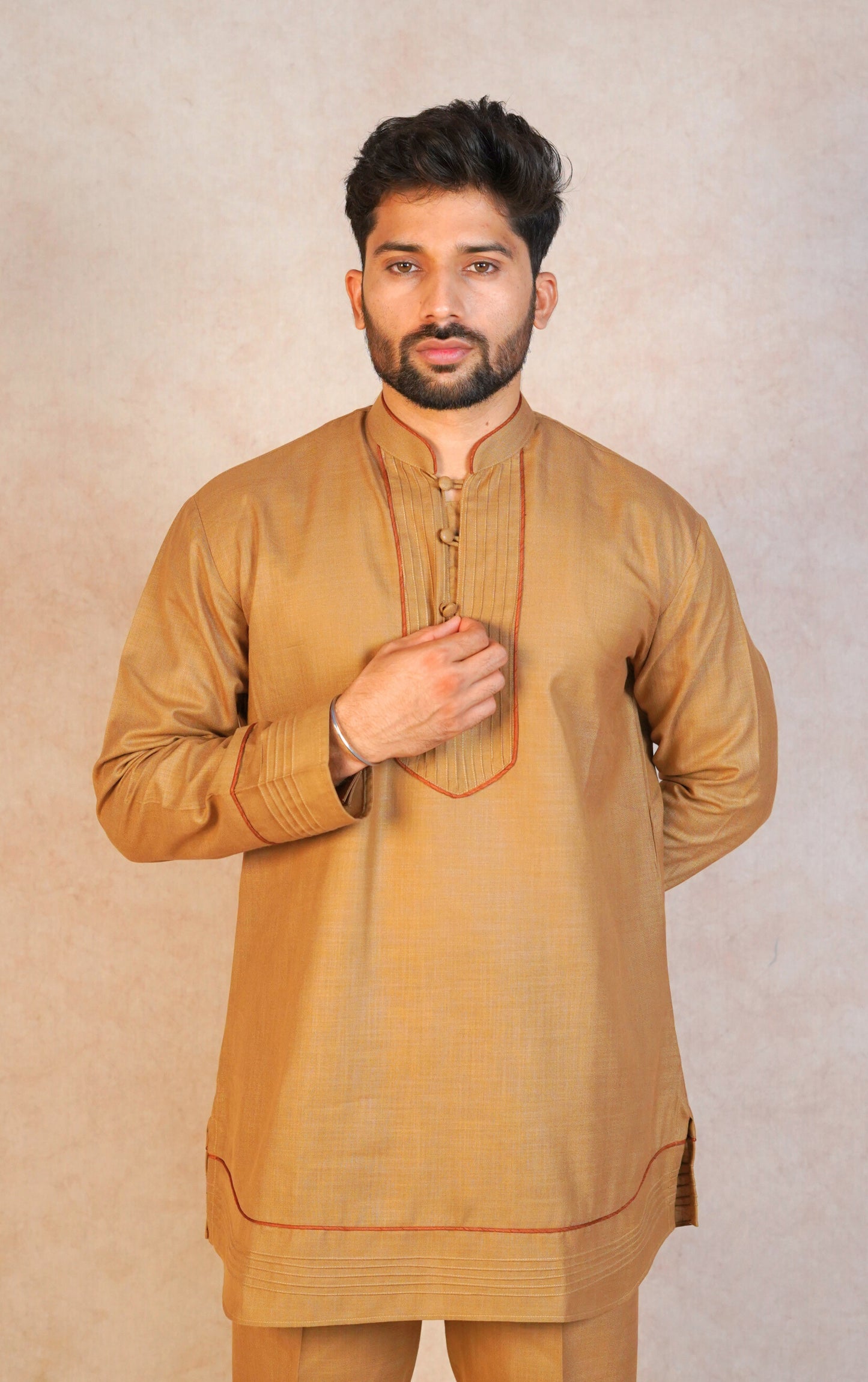 Zehn kurta set - sand