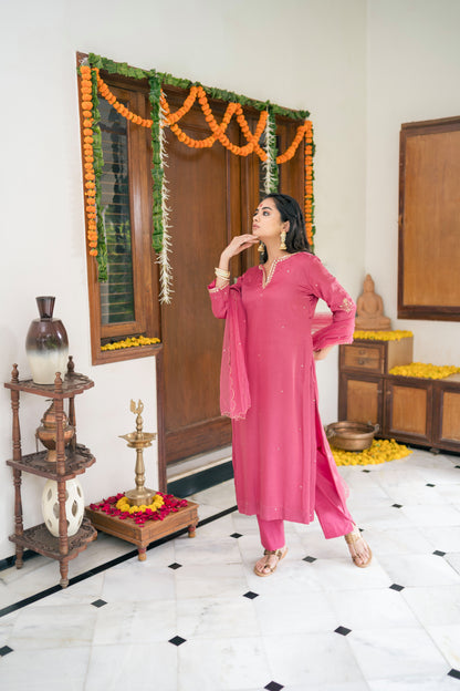 Straight Fit Kurta set