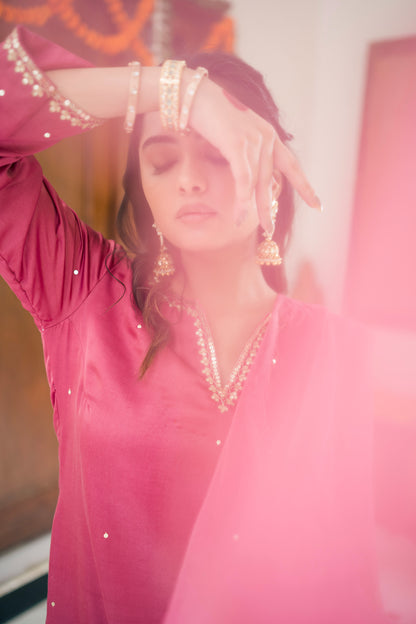 Straight Fit Kurta set