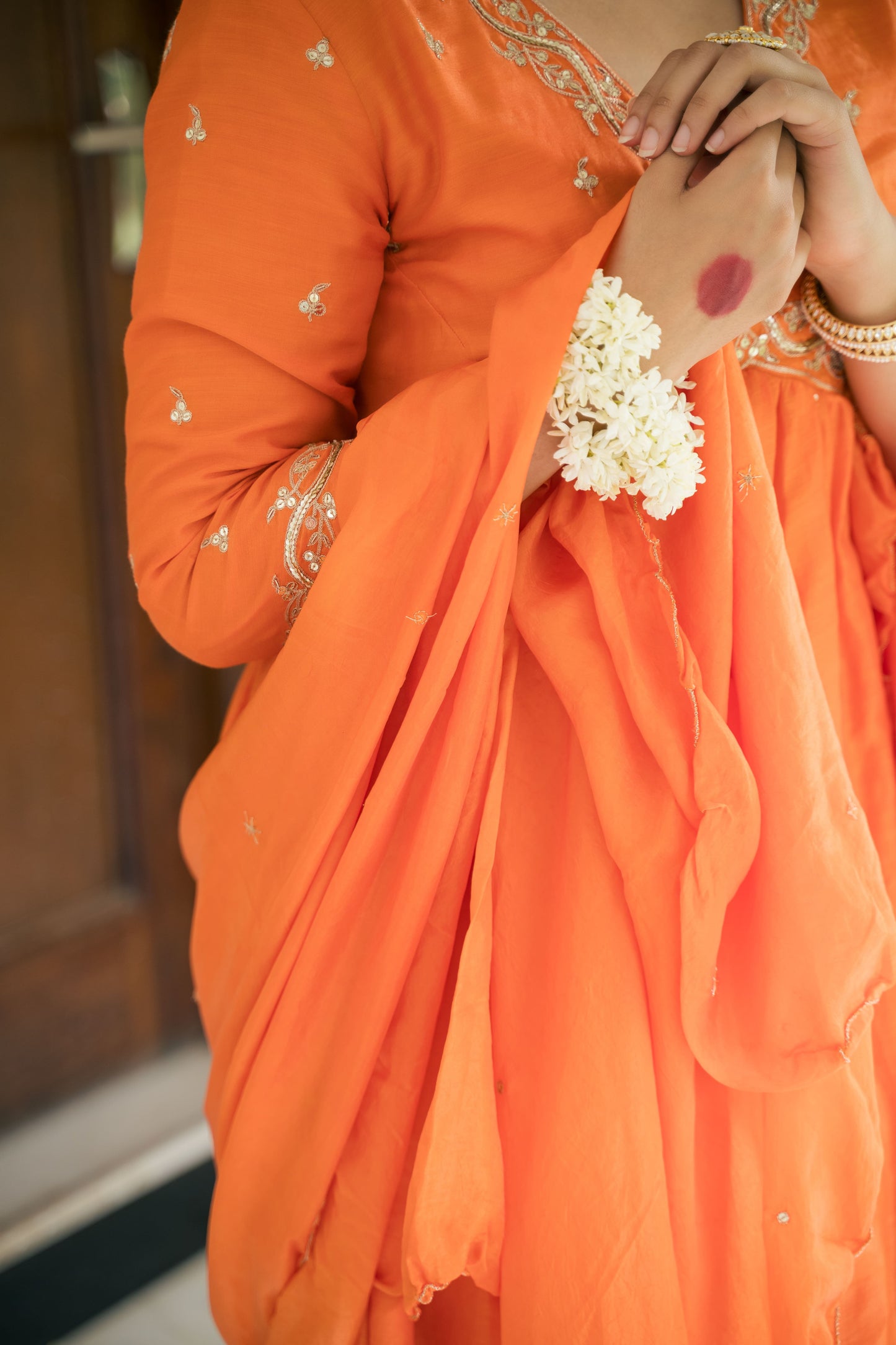 Amaira kurta set - orange