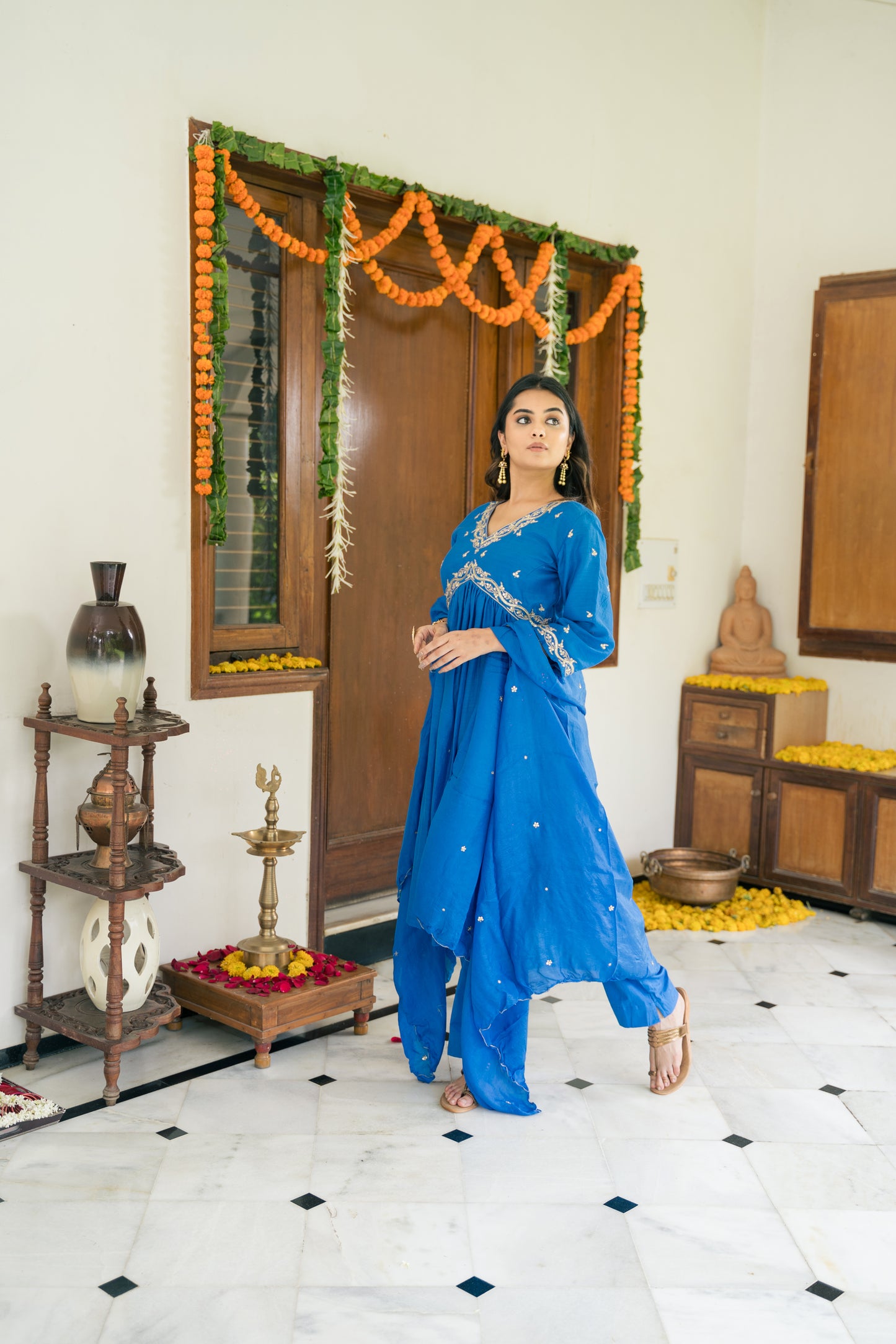 Amaira kurta set - Royal Blue