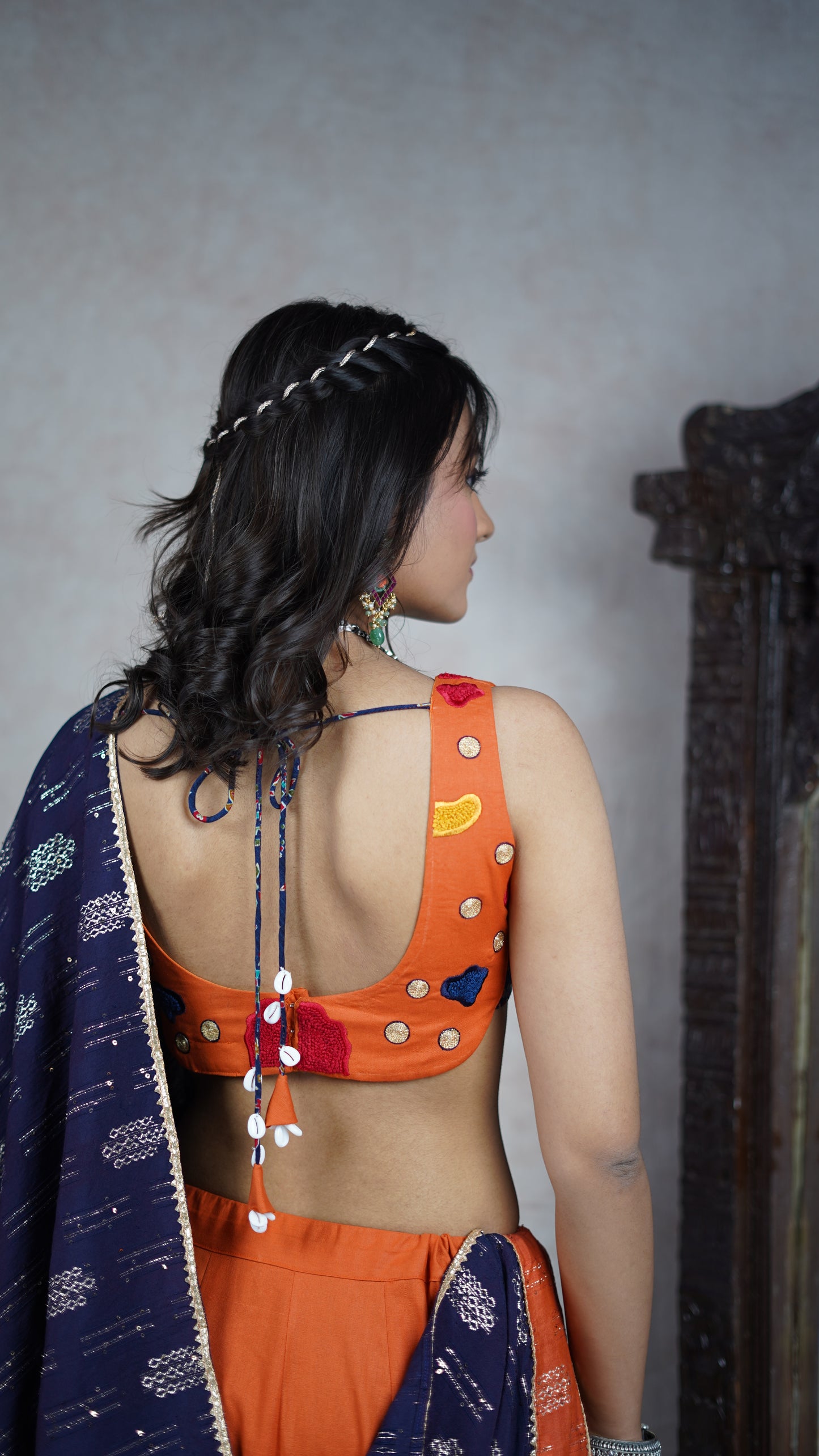 Mogra choli set