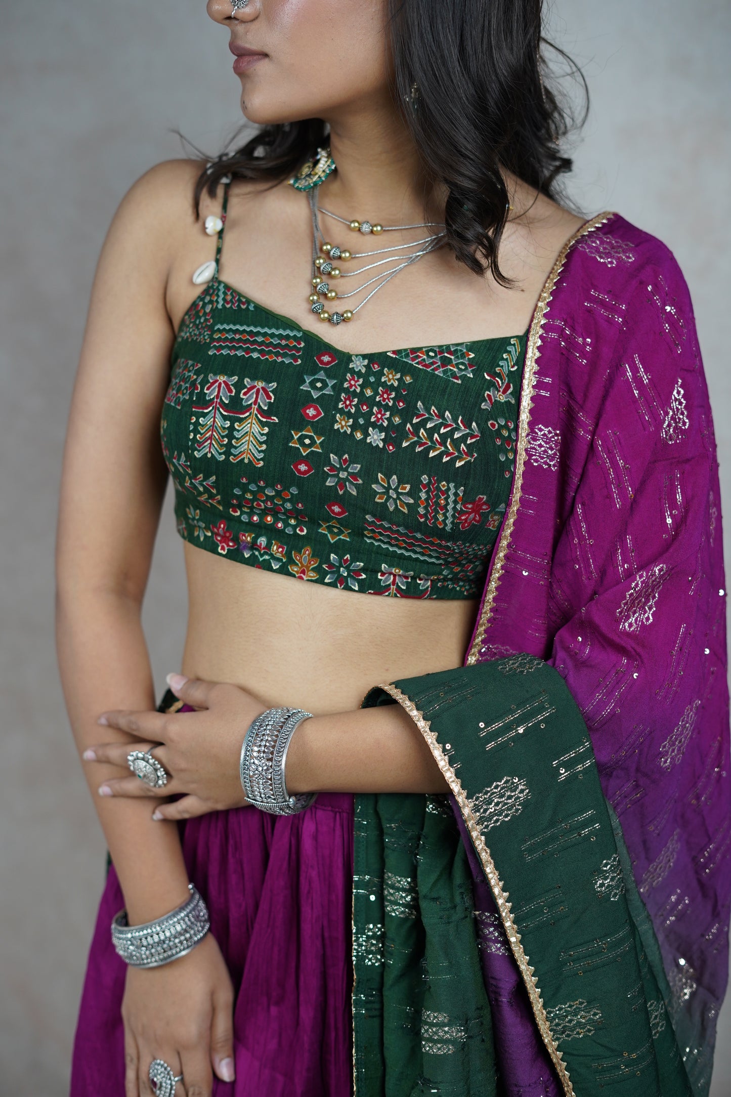 Gulaab Choli set