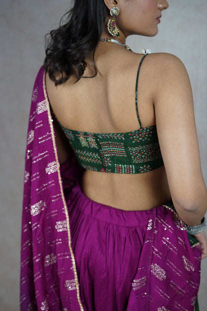 Gulaab Choli set