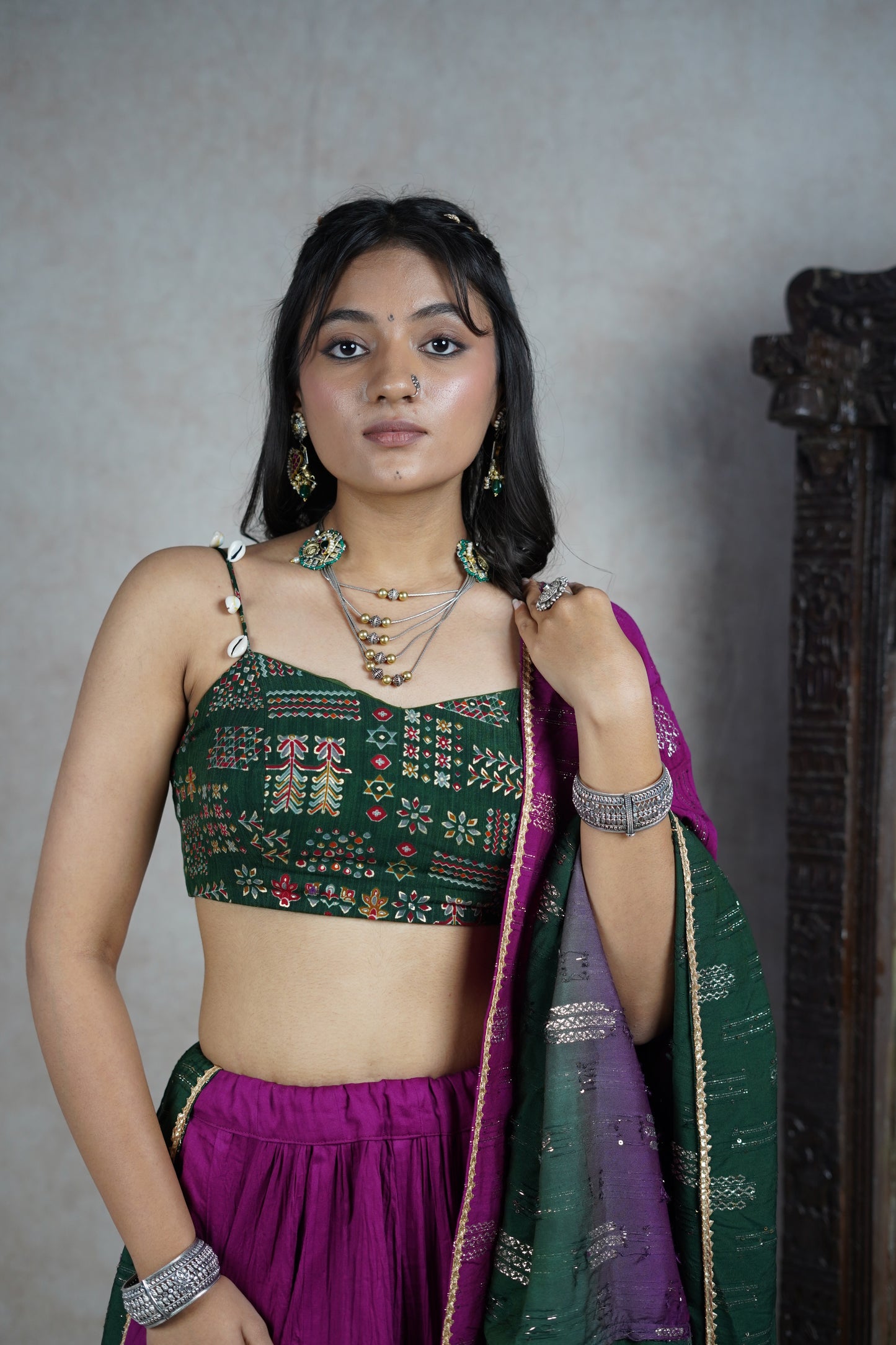 Gulaab Choli set