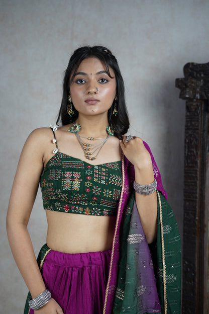 Gulaab Choli set