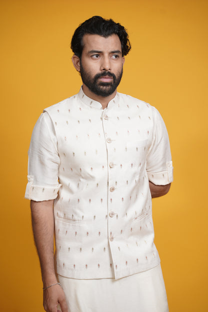 Mizan Kurta waistcoat and trousers