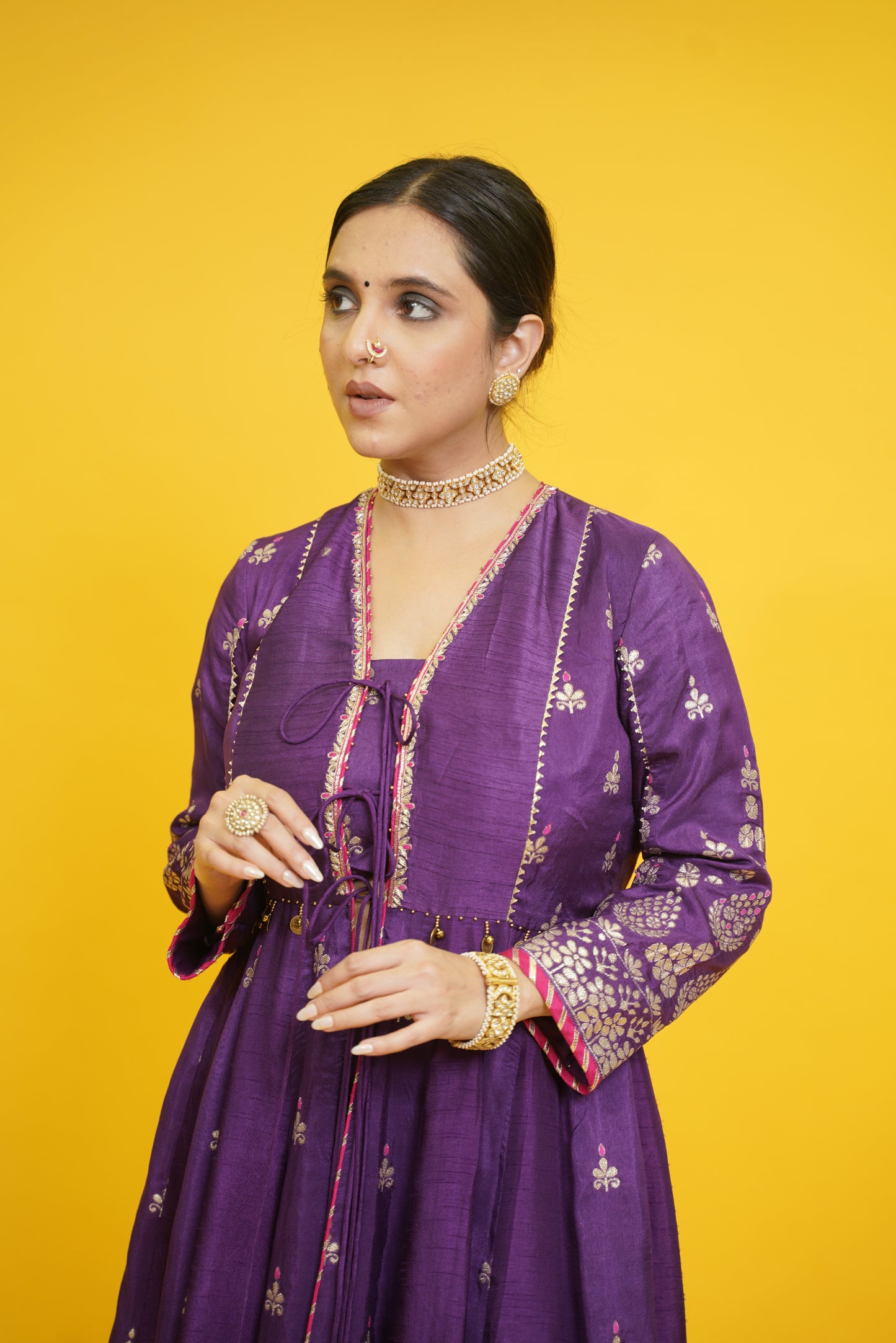 Aditi anarkali set