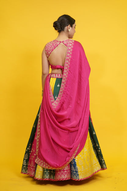 Navrang Noor lehenga with blouse and dupatta