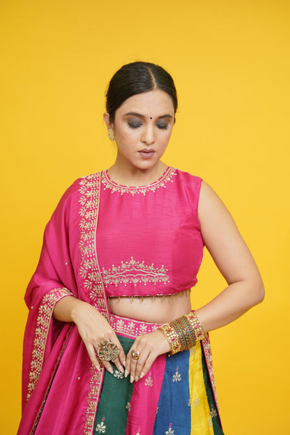 Navrang Noor lehenga with blouse and dupatta