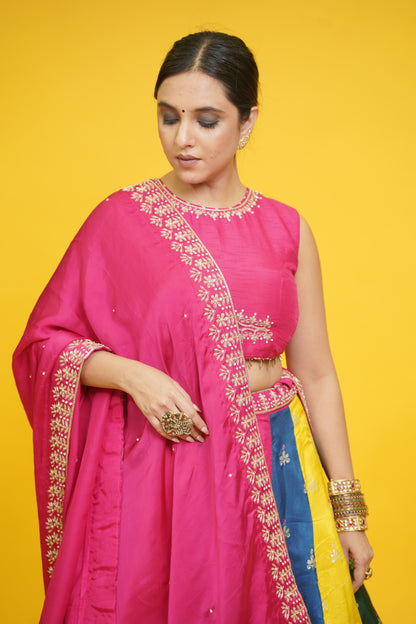 Navrang Noor lehenga with blouse and dupatta